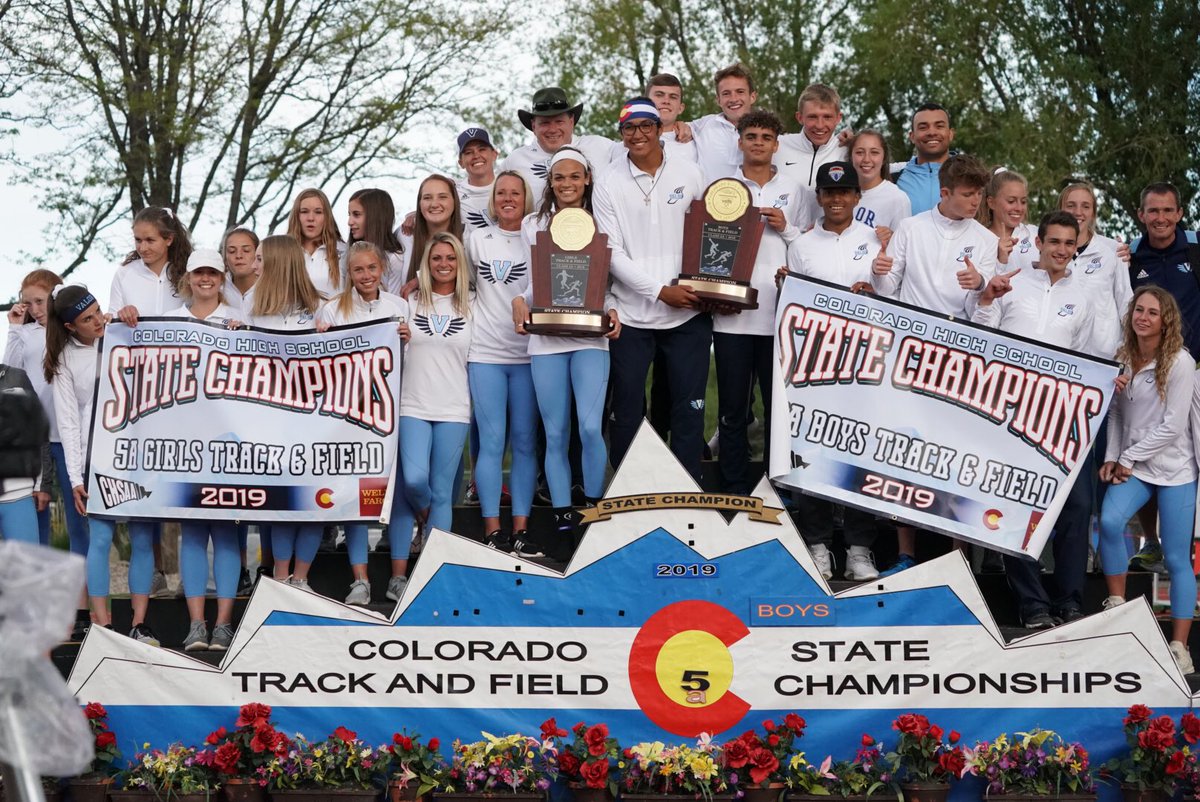 Q: What’s better than winning a state championship? 
A: Winning two.
Welcome home your Boys and Girls Track+Field STATE CHAMPS! #VsUp #ValorFamily 
<a href="/govalortrack/">Valor Track & Field</a> <a href="/govalorxc/">Valor XC & Track</a> <a href="/Valoreagles/">Valor Christian High School</a>