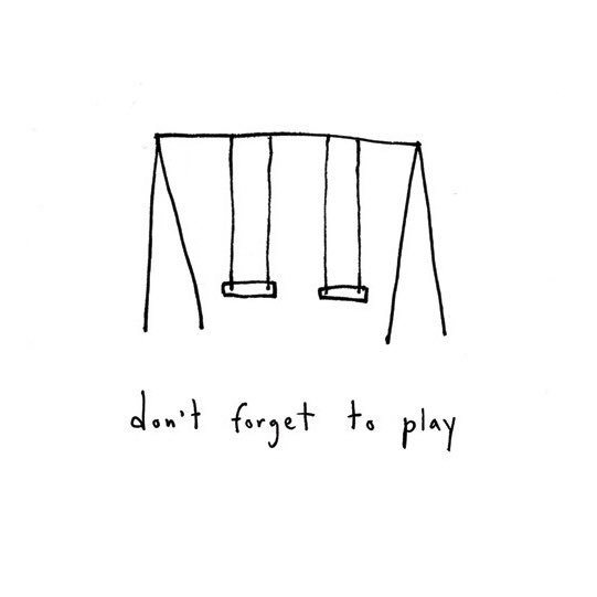 actionhappiness's tweet photo. We don’t stop playing because we grow old. We grow old because we stop playing https://t.co/iAzgk1582s