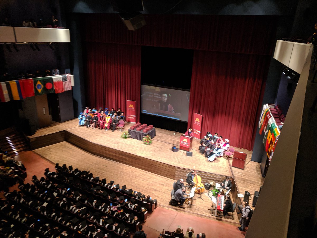 FredRoseMN's tweet photo. Congrats all the @HHHSchool grads at #HHHGrad . Proud of all of you!! https://t.co/2KsoXqUN0S