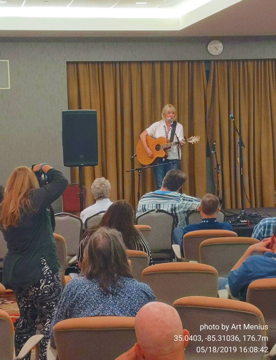 SERFAfolk's tweet photo. Claudia Nygaard open mic #SERFA19 https://t.co/Hqw1J41pZf