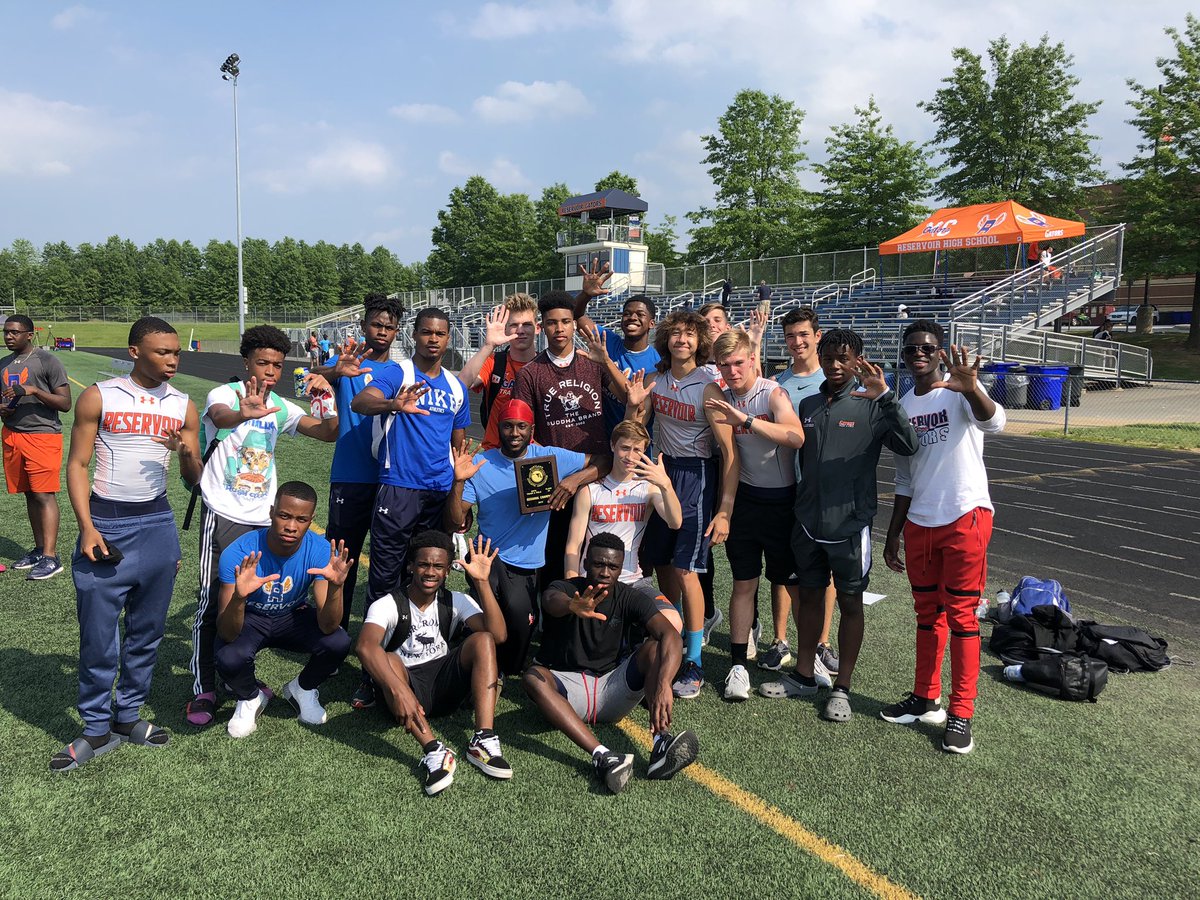 hcpss_rhs's tweet photo. Congrats to our Boys Outdoor Track team on winning the 3A East Regional Championship!!! Great job Coach Rogers and staff on leading them to their 5th championship in a row!!! Fantastic program that reservoir and it’s community can be very proud of!!!! https://t.co/CDFSHBPC1X