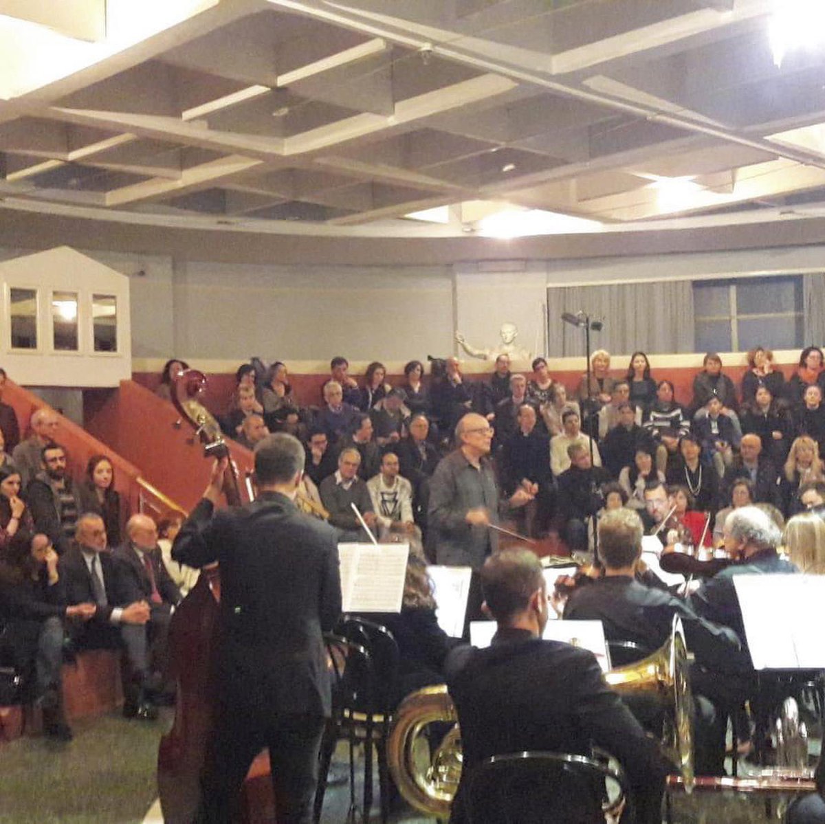 SapienzaRoma's tweet photo. #now: "Musiche di danze e di scena", concerto dell’orchestra #MusaClassica per la Notte dei musei alla Sapienza (ora, Museo di Arte classica) #Nottedeimusei #Ndm19 #NDMroma19 #musicaSapienza #museiSapienza #Mac_Sapienza https://t.co/rCz4C73LCA