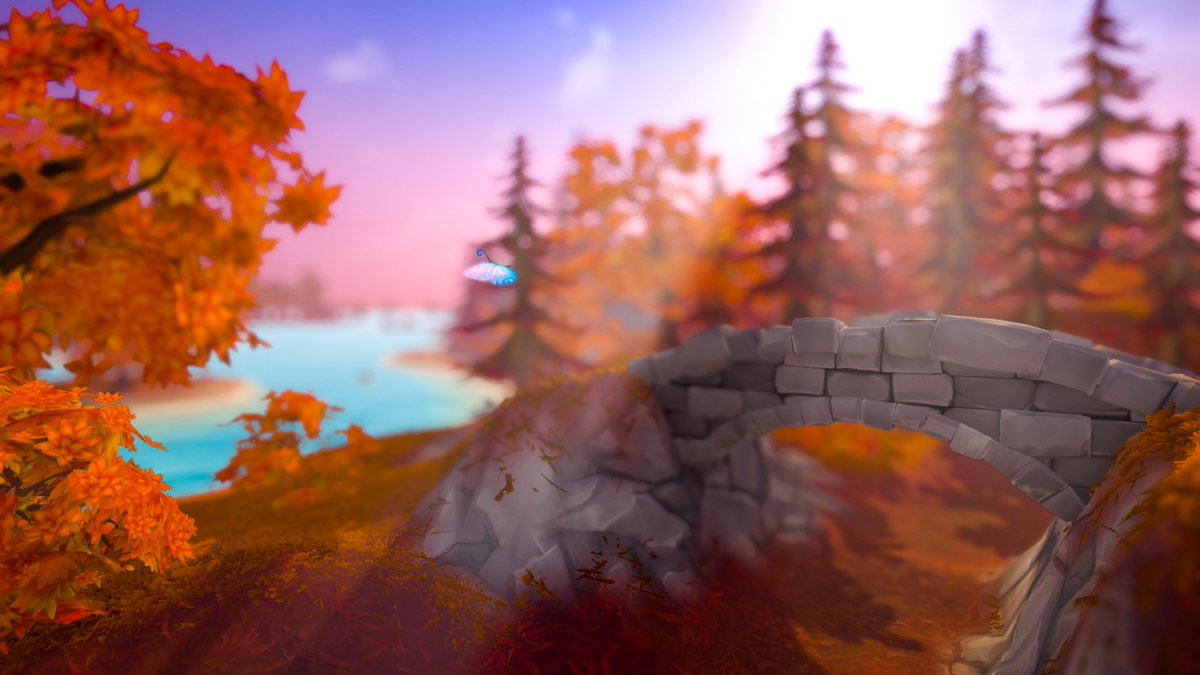 Mandoliline's tweet photo. Fall @GardenPawsGame 
#screenshot #gamephotography #screenshot #cute #kawaii #gardenpaws https://t.co/CHtmkZIGrt