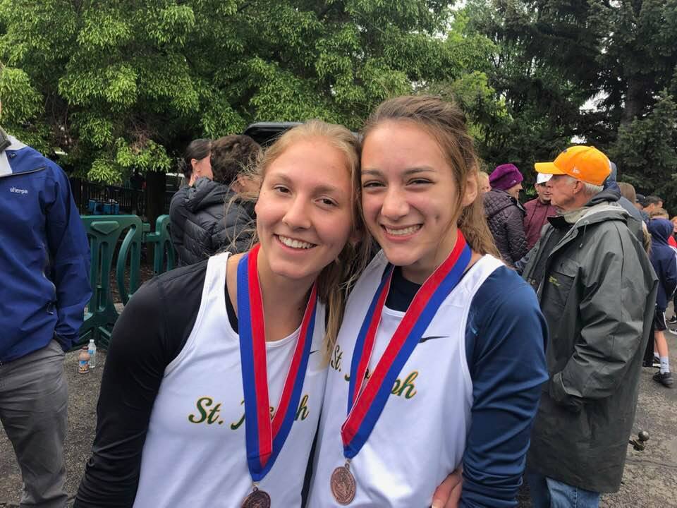 SJCHSJayhawks's tweet photo. The track team is making noise during 2nd day at State in BYU.
Another great start, 2nd day as Virginia Tomon won State Championship in Shot Put and Katie Sugiyama finished 6th. In 100 Hurdles Madeline Holl finished 4th and Katy Hurst 7th. Nick Garcia finished 5th in the Discus. https://t.co/AKgbc8Fv2k