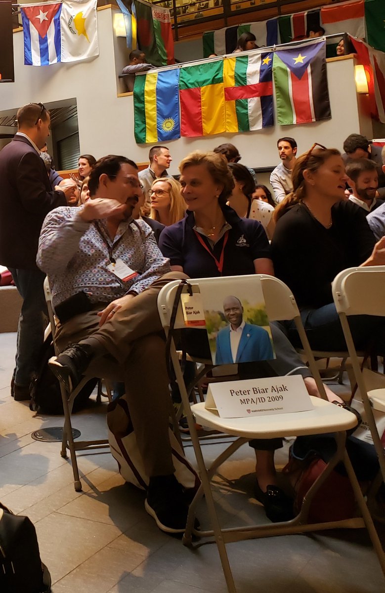 robnessdc's tweet photo. Great to be at @Harvard @Kennedy_School for our class reunion! But we miss our friend and classmate @AjakPeter who has been unjustly jailed since 2018 in @RepSouthSudan #FreePeterBiar https://t.co/7Vrx9PWwsf