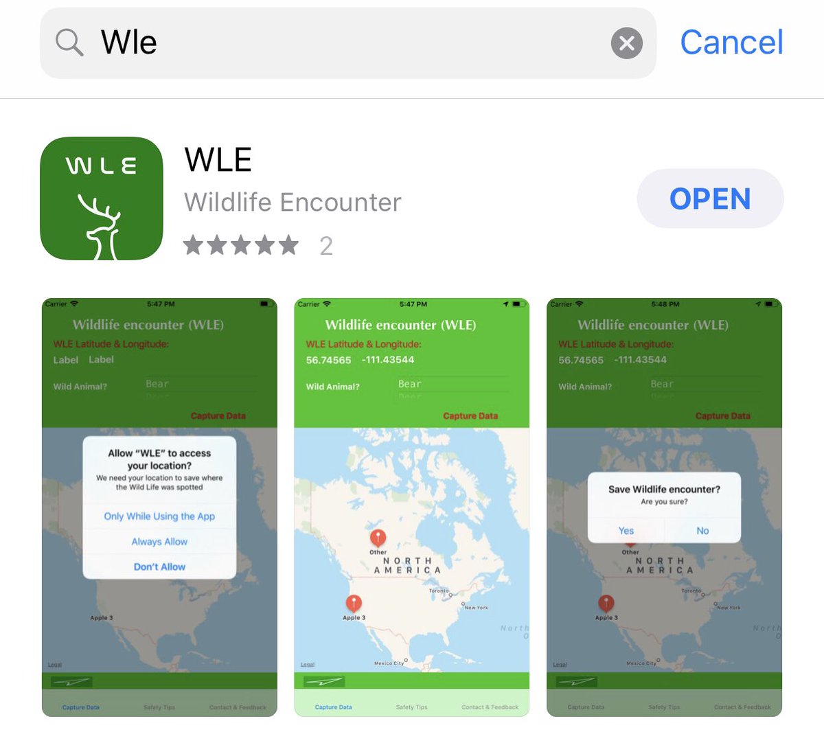 It’s time of the year when we encounter wildlife which can be safety hazard. We always talk safety at work but actually it should be party of our daily life. 
I have created a free app to capture wildlife encounter (WLE). This will help
#wildlife #safety #wildlifeencounter