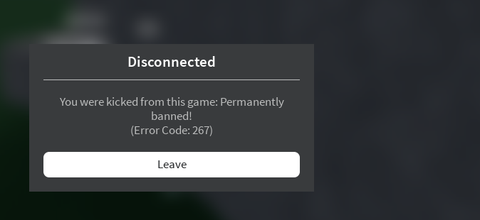 You were kicked roblox. Game disconnected you were Kicked from this game Error code 267. You were Kicked from this experience. Disconnected Roblox. Как переводится you were Kicked from this experience.