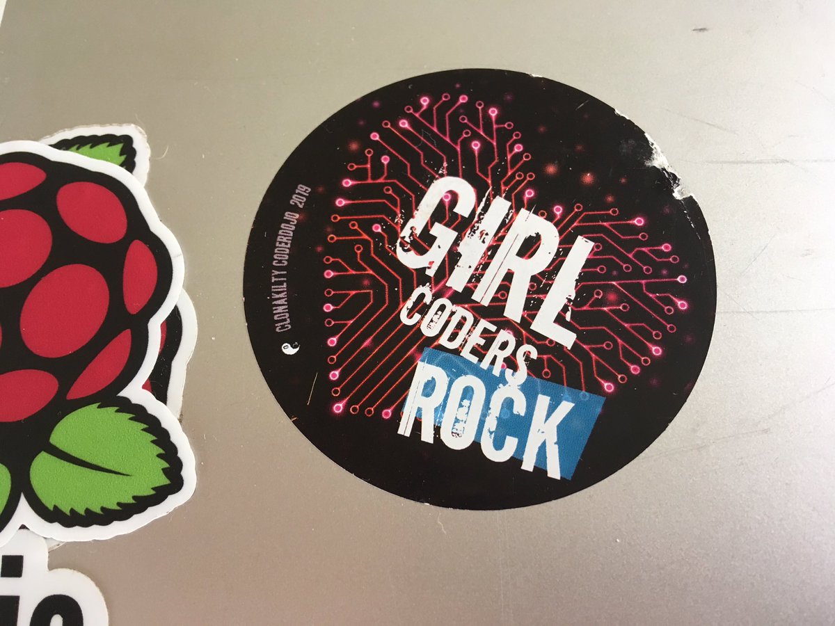 CoderDojoClon's tweet image. #JustSayin 

Girl Coders Rock !!!

Thanks to Wendy for designing these awesomely awesome stickers for our Annual Expo!! Wouldn’t they make awesomely awesome t-shirts too ??