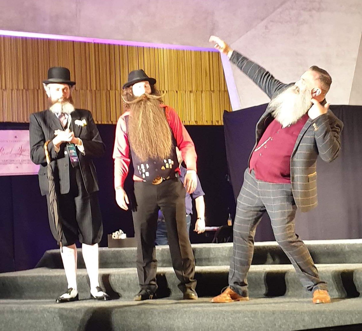 TBBMC2020's tweet photo. There he goes! @beard_club_uk_ own Lee BMG slides straight into 2nd place in the natural full beard styled moustache category at the World #Beard and #Moustache Championships in #Antwerp ππ§π
#WBMC19 #WBMC2019 #Beardlife https://t.co/NfKOqWEykk