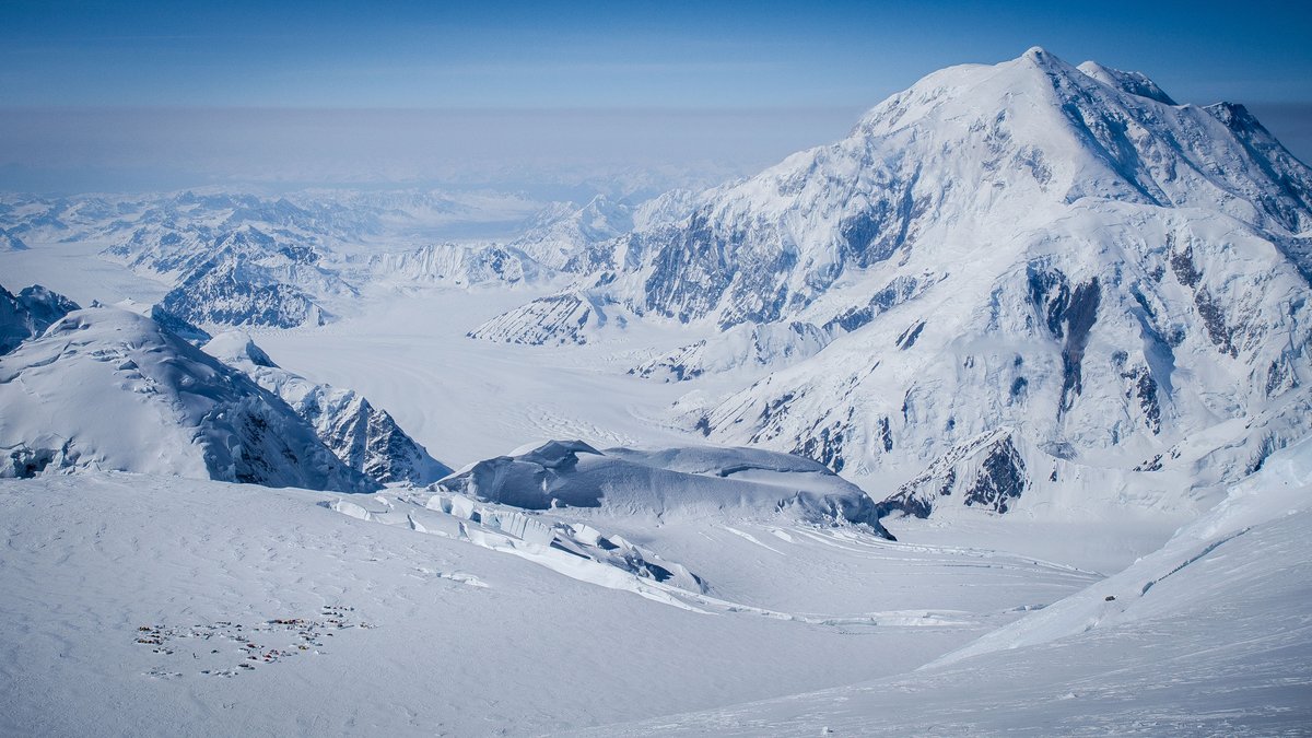 RMIExpeditions's tweet photo. May 18, 1974. 45 years ago today, #RMIGuide & Owner Joe Horiskey reached the summit of Mt. McKinley (#Denali) for the first time. Joe & his climbing partners drove the gravel #AlCanHighway to & from Alaska in a '65 Mustang. #aperfectexpedition. #50yearsofclimbing PC: Robby Young https://t.co/j9jz37OkSK