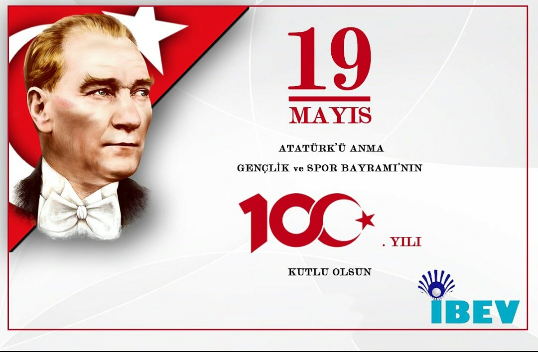 19 Mayıs Atatürk'ü Anma, Gençlik ve Spor Bayramı'nız kutlu olsun! İbev - İnci Bankoğlu Eğitim ve Kültür Vakfı #Türkiye #19mayis #Atatürk