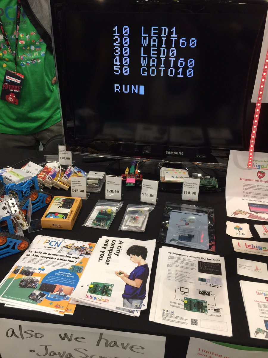 Jeffreycode42's tweet image. Really nice single board computer can run game using basic language thank you @yrm__  from programing for kids introduced us @makerfaire