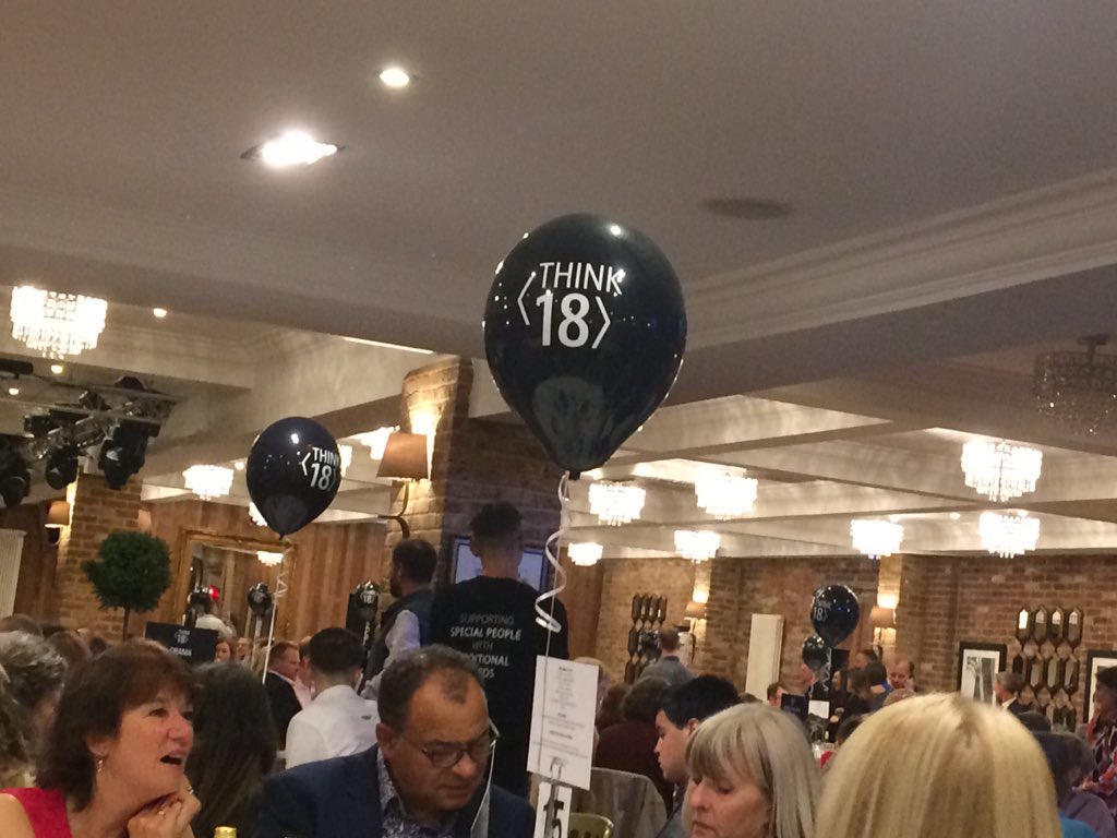 annk_hp's tweet photo. Amazing evening at the launch of #Think18 bringing #SocialActivities to #uoumgpeople w #learningdisabilities in #WSussex w @halowproject https://t.co/te0PdAsXtq