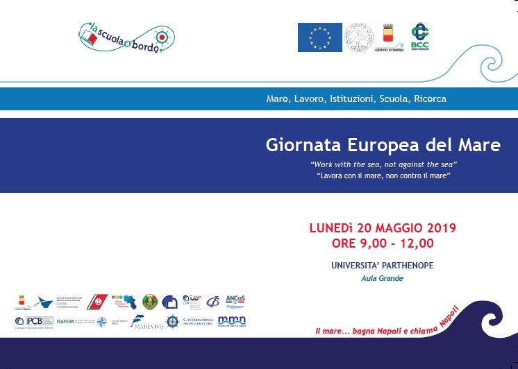 La Giornata Europea del Mare 2019 "Lavora con il mare, non contro il mare"