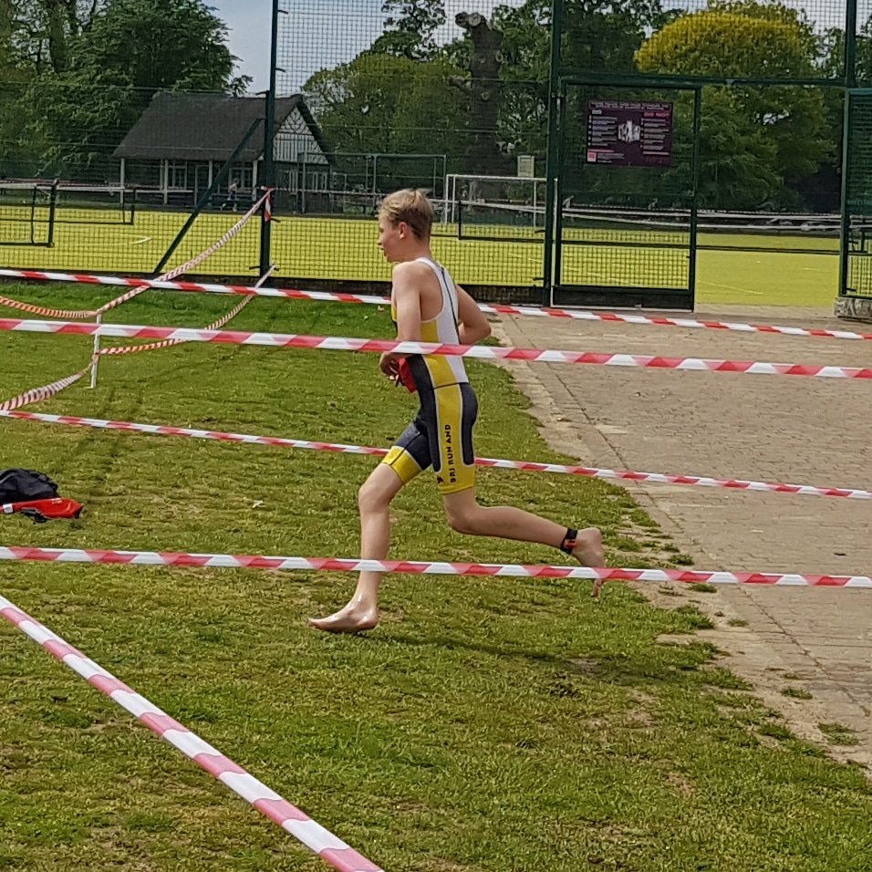 Dom_Pauley_Tri's tweet photo. First league race today, happy with 5th, plenty to improve on. #iracezone3 https://t.co/0uHnfcqFB6