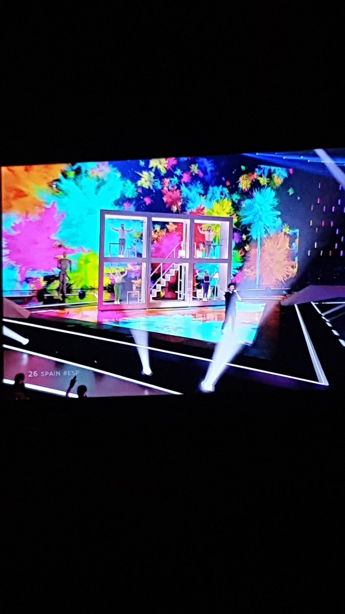 Spinksygin's tweet photo. Fun house is back on BBC #Eurovision https://t.co/pPJ7KZZdtk