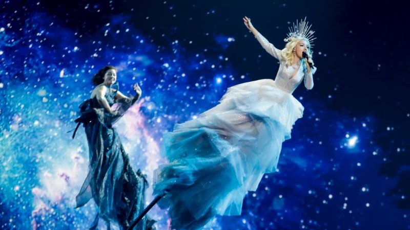 KarlRobs's tweet photo. Feeling the Aussie connection. Nice! #MadMaxFuryRoad #Eurovision https://t.co/qVMyihwzXl