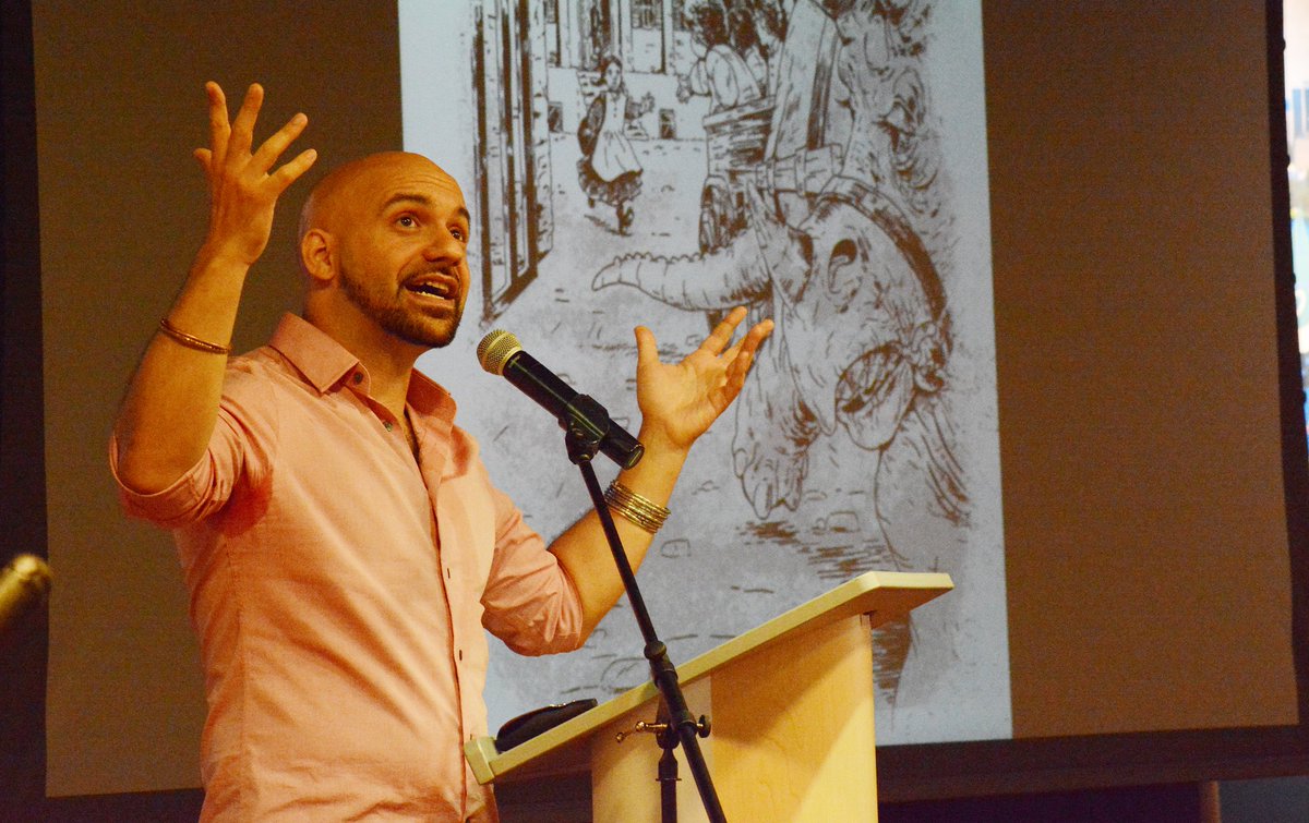 OTownFunNow's tweet photo. This is what you missed today at the #orlandobookfestival at #orlandopubliclibrary featuring author #danieljoseolder #ocls https://t.co/aeXQ6g8IXN