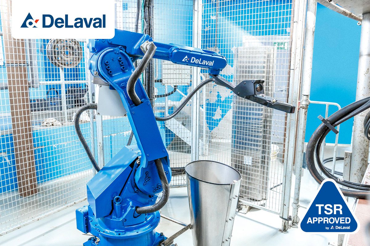 Tri-Fender post teat dip works well with:
✔️ Tie-stall milking
✔️ Parlor milking
✔️ Rotary milking
✔️ DeLaval milking system VMS™
✔️ DeLaval teat spray robot TSR™

Effective as it is versatile. Talk to your dealer about switching to Tri-Fender: bit.ly/2OYve9Y