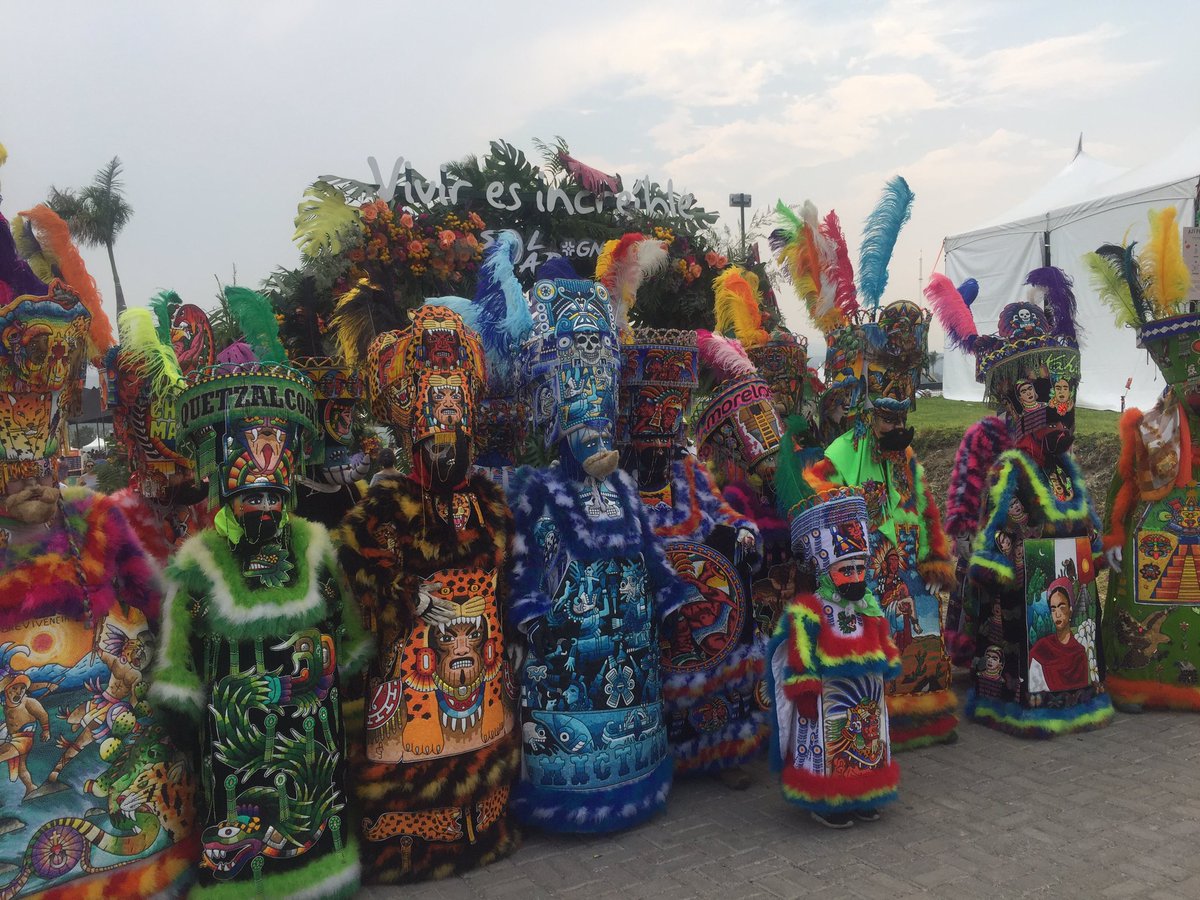 Llegaron los #chinelos a <a href="/SolarGnp/">Festival Solar GNP</a>
