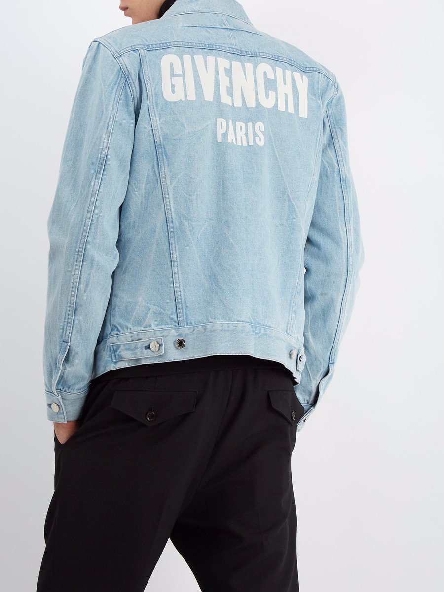 givenchy paris jean jacket