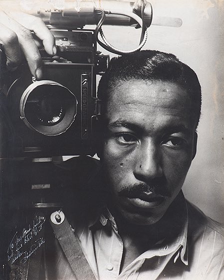 Gordon Parks Gordon Parks was a self-taught photographer, writer, composer, and filmmaker. Parks is remembered as the first African American photographer who worked for Vogue and Life magazines, best known for his documentary photojournalism of the 1940s through 1970s.