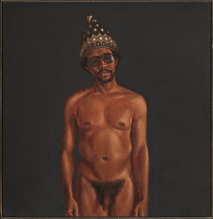 Barkley Hendricks “Barkley L. Hendricks was an African-American painter known for his photo-based portraits of black men and women. Conveying a sensitivity towards the unique persona of each sitter, his works are both matter-of-fact and culturally pointed.” Artnet