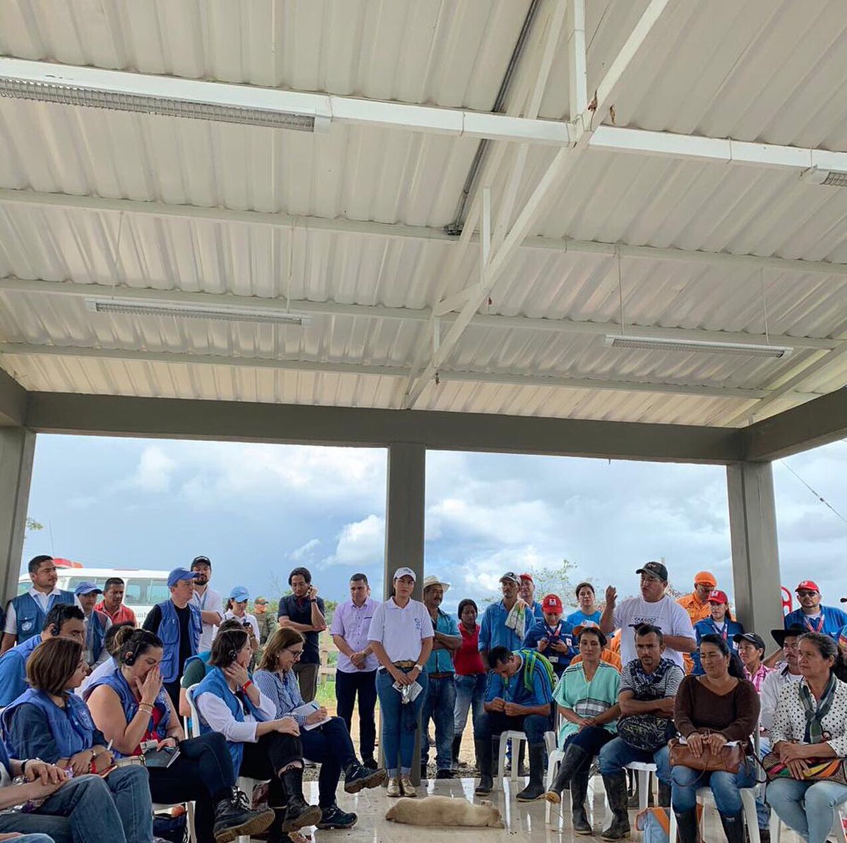 dgimenez82's tweet photo. Big thanks to UN country team @PnudColombia and Col govt for the UN-NY visit this week. Great to meet all parties and stakeholders, local communities and a vibrant civil society&amp;HR-defenders defying threats to make peace last. And to see @NRC_LAC so active many places! https://t.co/JCIEBC2eid