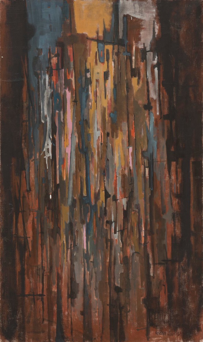 Norman Lewis “I wanted to be above criticism, so that my work didn& #39;t have to be discussed in terms of the fact that I& #39;m black,” Lewis emerged as the sole black artist in the first generation of Abstract Expressionists.