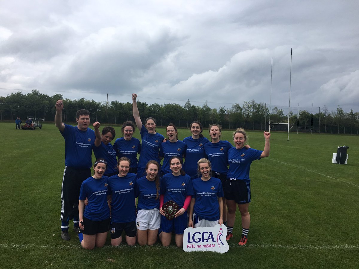 unaobrien1973's tweet photo. 🙌 Fantastic day out @LadiesFootball #Interfirms blitz 

🛡 Massive congrats @UHW_Waterford Ladies football team reclaiming the Shield 

✅ won 5/6 games, exciting final vs @GlanbiaPlc 

💯MDT team effort #untilnextyear

@HSE_HR @HrSswhg @PeopleofHSE @NursingWit @087Murray https://t.co/BXaCjD2BLV