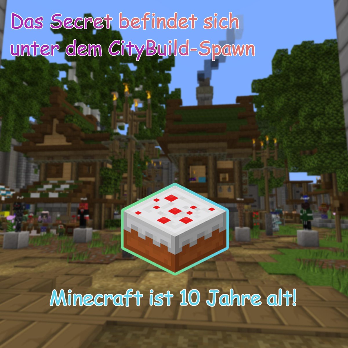 FruchtLaborMC's tweet photo. Der erste Tipp zum Secret anlässlich des 10. Geburtstags von Minecraft!
Neben dem Secret gibt es auch das Quiz auf unserem Eventserver zu lösen :D
Wir freuen uns auf euch -> https://t.co/MsmK2k64NW auf der 1.12.2
#minecraft #birthday #fruchtlabor #event #secret https://t.co/dJRNqjpF4A
