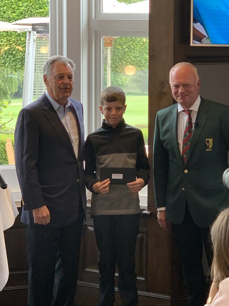 Well done to my main man. Tough start but level par back 9 ⛳️🎯💙