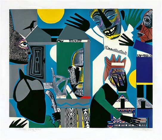 Romare Bearden “You should always respect what you are and your culture because if your art is going to mean anything, that is where it comes from,”