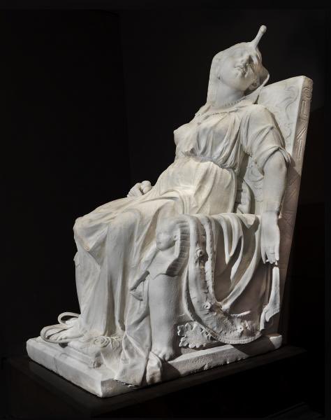 Edmonia Lewis“Born circa 1844, she was a free woman of color during the Civil War. Raised by her mother's Chippewa tribe after being orphaned at the age of 4, she was able to become America's first African American sculptor of note.”-Yale