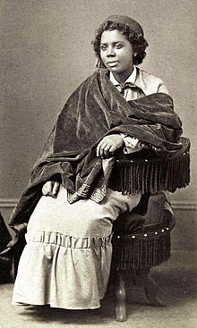 Edmonia Lewis“Born circa 1844, she was a free woman of color during the Civil War. Raised by her mother's Chippewa tribe after being orphaned at the age of 4, she was able to become America's first African American sculptor of note.”-Yale