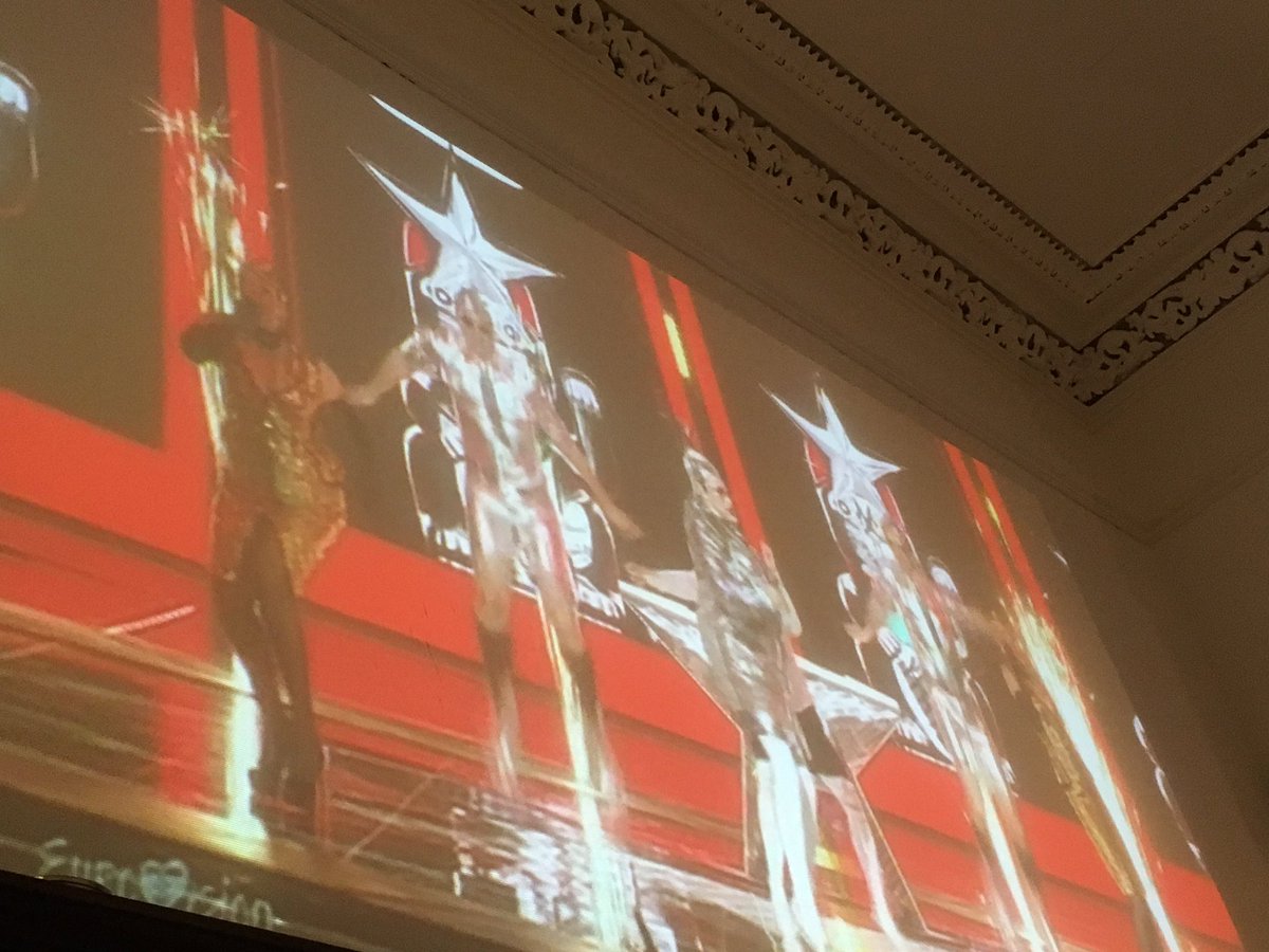 scotpaulabear's tweet photo. Current question to the room: is it possible to go past camp? 🤔😳 #Eurovision #PostCamp https://t.co/j2Q1wF4hem
