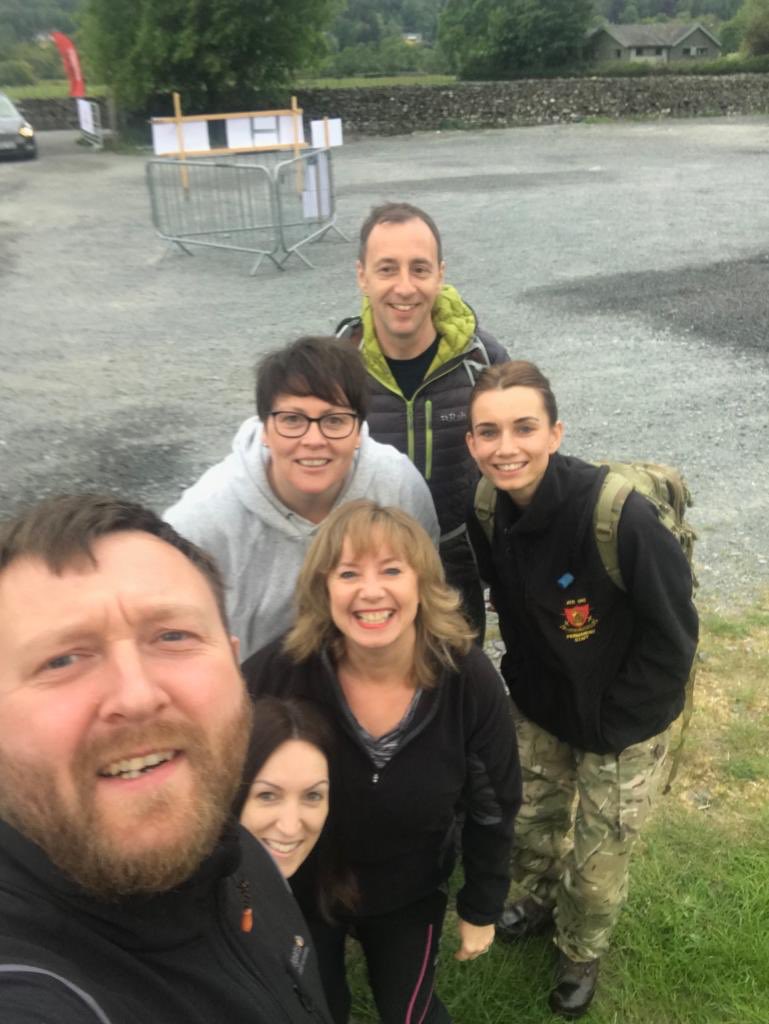 #CumbrianChallenge @JJHousingTrust great day #oneteam