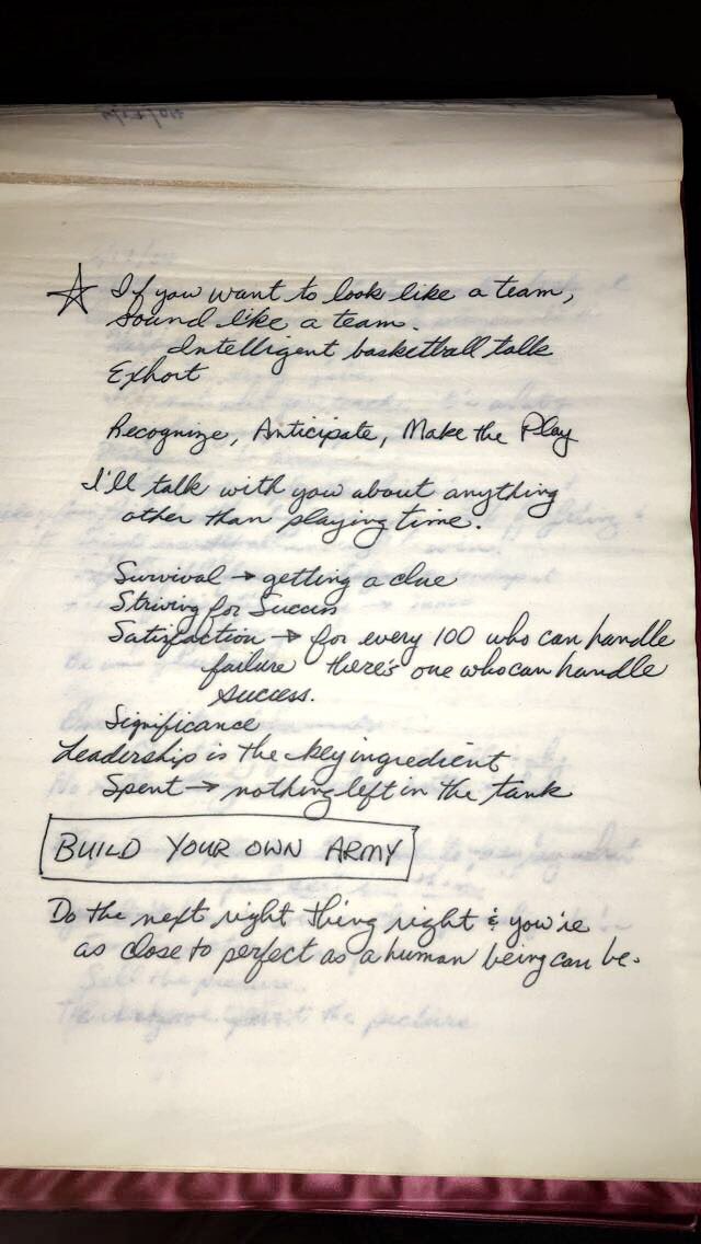 CoachSundance's tweet photo. Dear Coach Meyer✊🏻,

We all miss you in our own ways...what I miss most is you telling me to pick up a 🖊 and saying...Sunny...write this down 📓Thanks for being tough on me Coach🙏🏻

“Do the next right thing right and you will be as close to perfect as a human being can be.” https://t.co/dzvkYpXDR1
