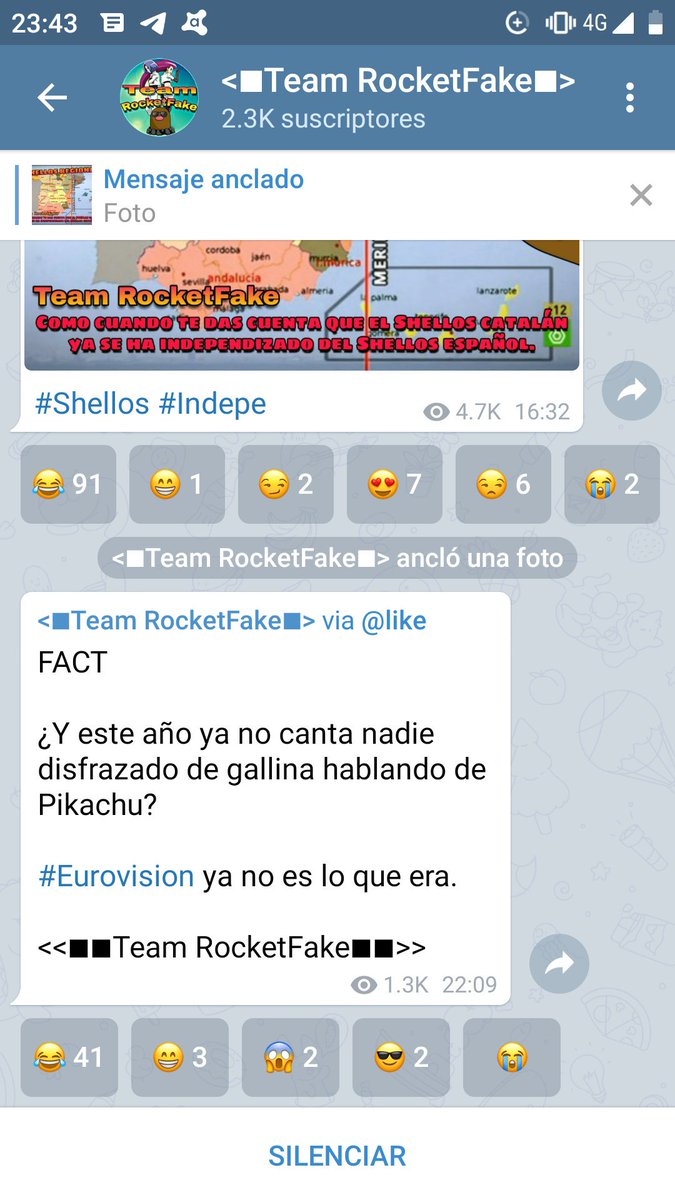jlmunozr's tweet image. Del #TeamRocketFake

#eurovision 
#eurovisionRTVE