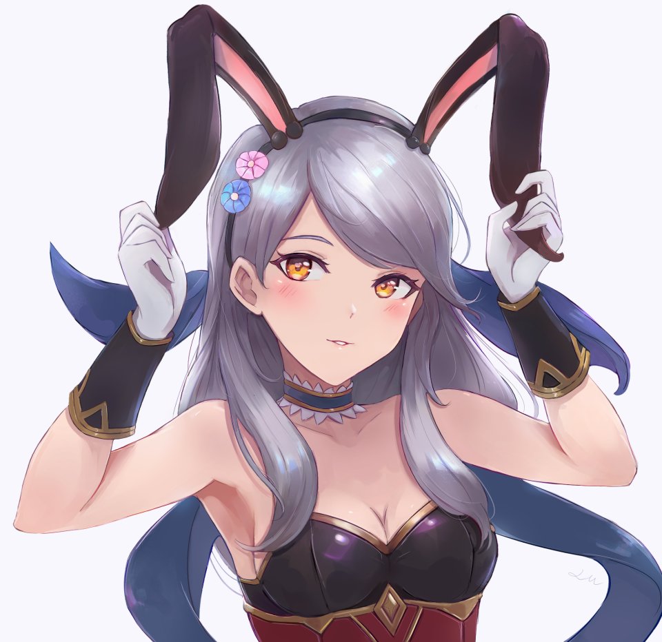 xSpellbinding's tweet image. ❛ It was unfortunate that I was away on a request for Easter. . .
But here! Just for today I'll wear the cute outfit I had prepared. ❜