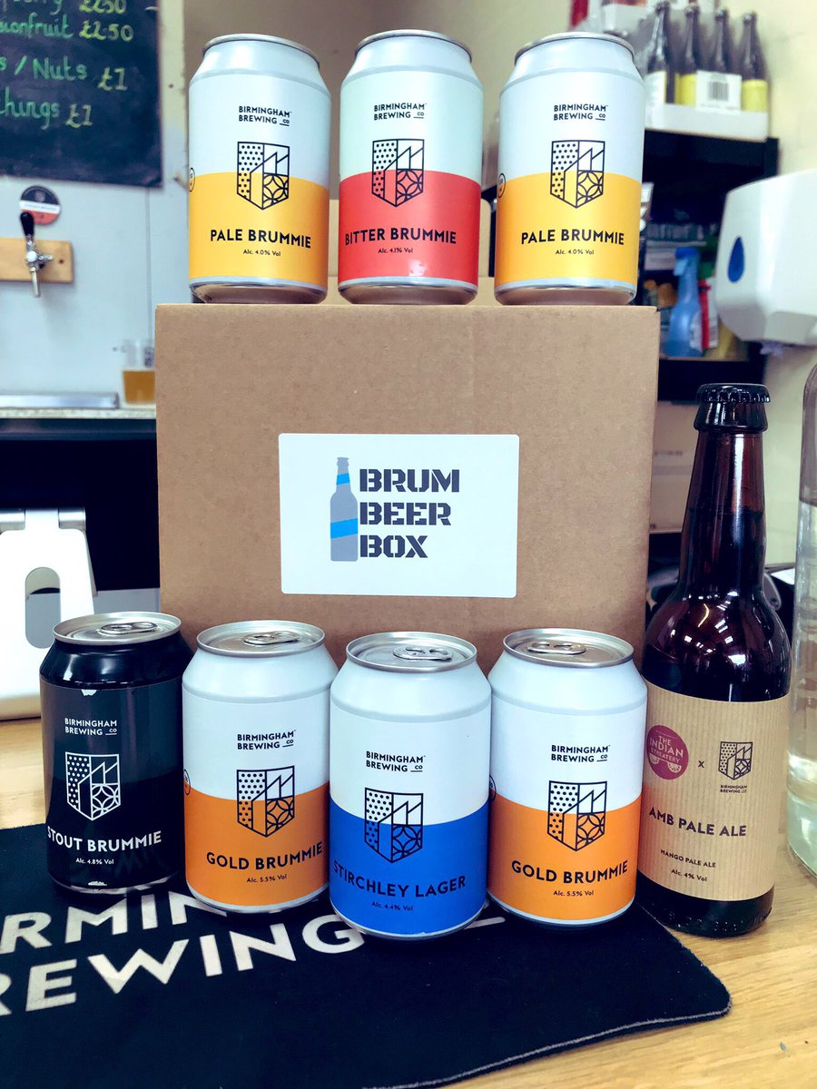 Amazing feedback so far this month for the @brumbrewery box! Are you ready for the next announcement? Sign up for the BrumBeerBox subscription - The only Local Beer Subscription in the UK because Brum is great 🍺 brumbeerbox.co.uk