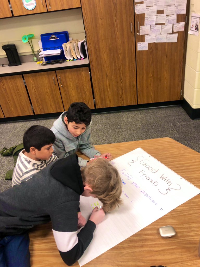 MsKathrein's tweet image. Room 116 chooses to #SpreadGood our SEL lesson Friday produced amazing ways these students plan to live this out! I can’t wait to see/hear about all the good they go out and do! #WeAreMuir #WeAre54 #BetterTogether