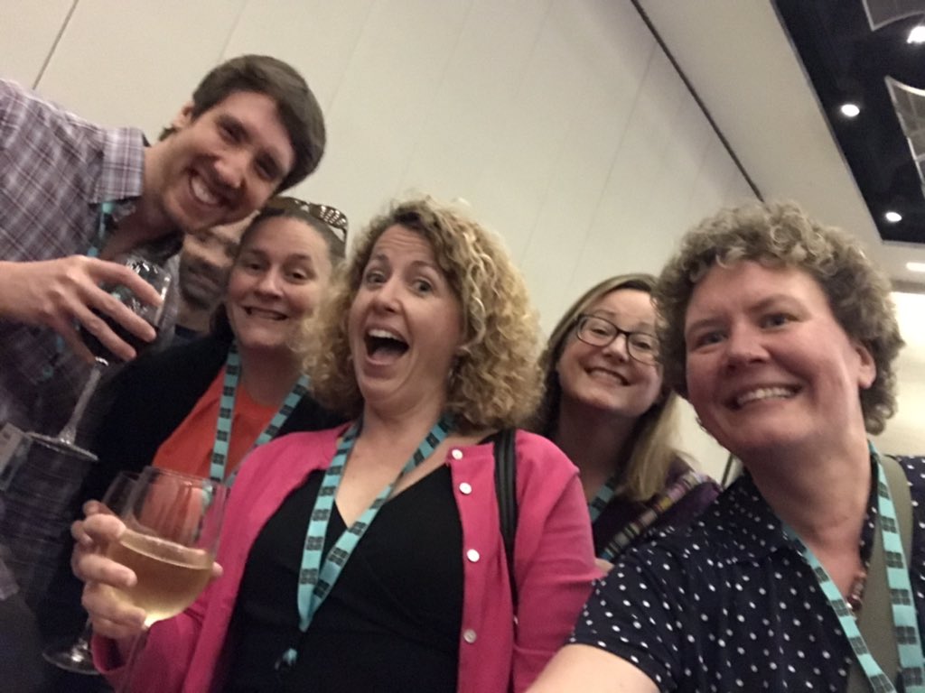 keepcroppin's tweet photo. The Team: #K12ATL @nhklocke @codeorg @sleifer2218 @UNHSTEMlab @fhsunshine78 @TeachCode @UNHSTEMTeach https://t.co/3DDsJAhtbn