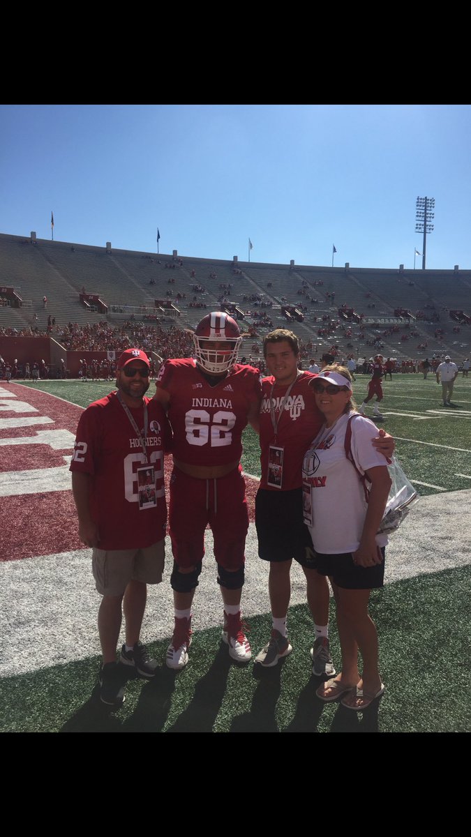 Beyond excited to announce that I have COMMITTED to Indiana University to further my academic and football career!⚪️🔴 #LEO