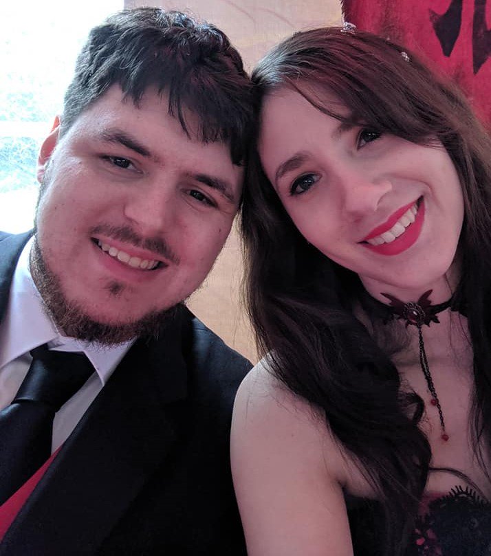 MaggieRicker's tweet photo. My grandson got married yesterday to a wonderful young woman.  It such an incredibly fun wedding, food, friends and dancing til this old gram near fainted. The theme was some internet game that I totally don't understand.  But it made for a lovely wedding. https://t.co/yyo17CfiE1