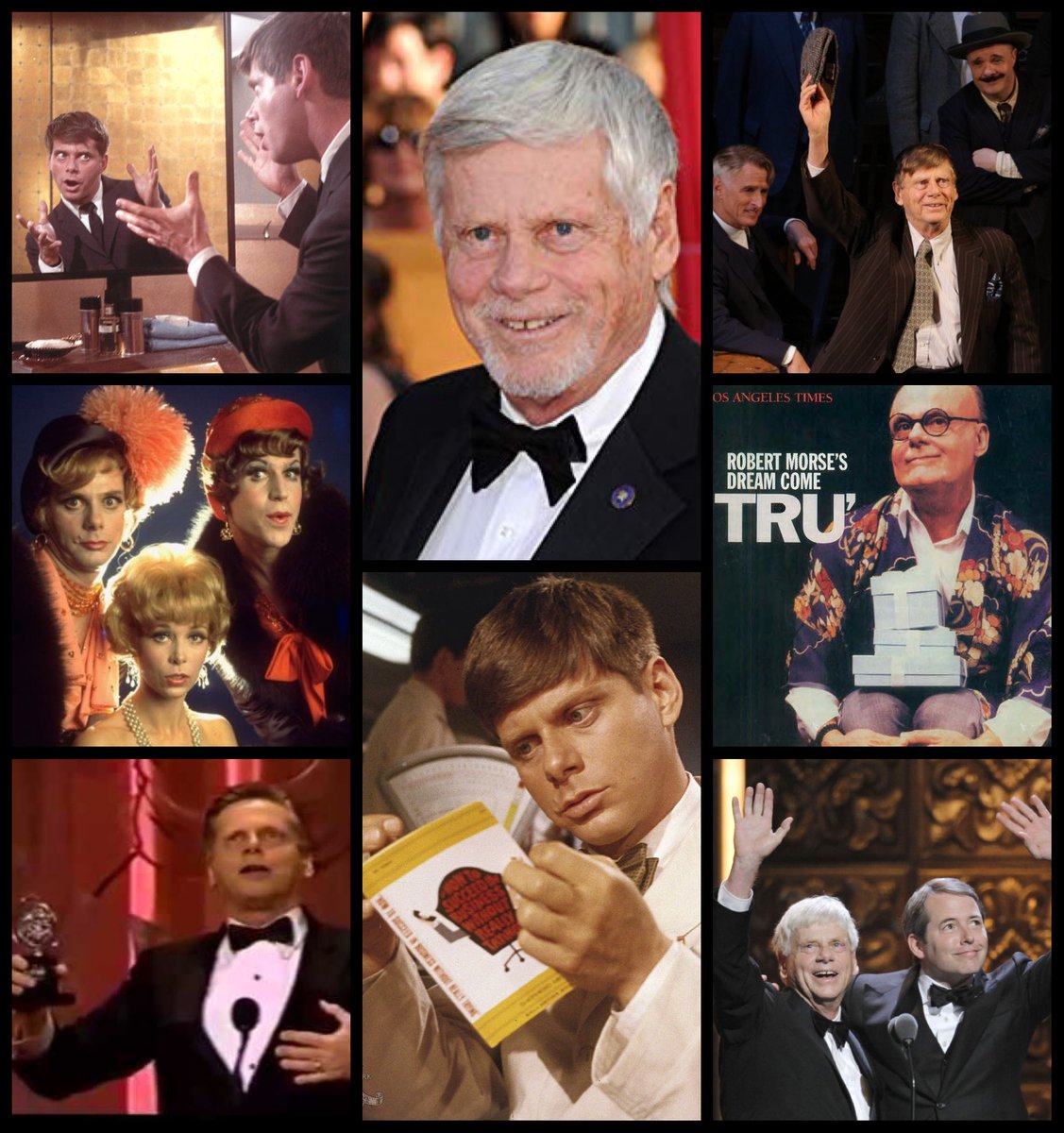 TKTSRicky's tweet photo. Happy Birthday to two time #TonyAward and #DramaDeskAward winner Robert Morse, last seen on Broadway in the revival of The Front Page! #HowToSucceedInBusiness #Tru #Sugar #TakeMeAlong #SayDarling @TKTS https://t.co/FZXYeLR1dC