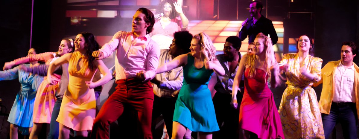 TheMediaTheatre's tweet photo. You Should Be Dancin'! Escape to the disco SATURDAY NIGHT FEVER: THE MUSICAL is on stage @TheMediaTheatre thru June 9 #beegees #timeslipsaway @Sterlingpigbeer @JohnWickMovie https://t.co/STfEdpUiAe