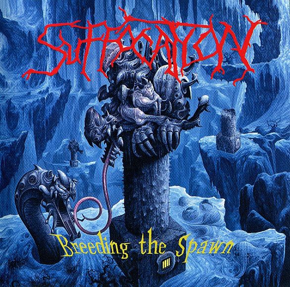 newmetalalbums1's tweet photo. Technical Death Metal titans SUFFOCATION released their second album "Breeding the Spawn" 26 years ago today. Which is your favorite Suffocation album? #suffocation #breedingthespawn #deathmetal #technicaldeathmetal #brutaldeathmetal #extrememetal #blastbeats @suffocation @rrusa https://t.co/FcbYGTQwDe