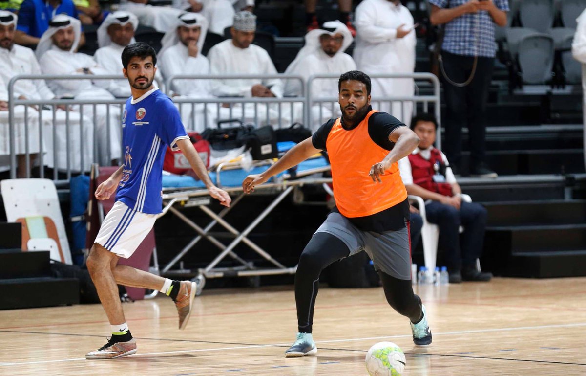 qmcenterqa's tweet photo. جانب من منافسات اليوم الثاني لدوري المركز الإعلامي للشباب لكرة الصالات
#إعلامي_رياضي

@VodafoneQatar @qgadha @MCSQA @qasportsforall @alsharq_portal https://t.co/Ji5TR4mnff