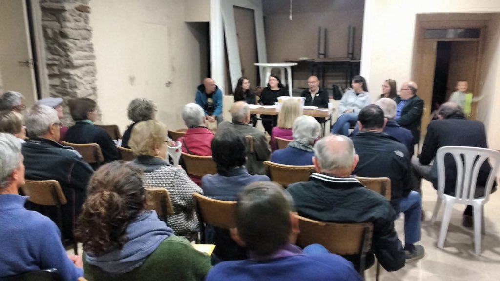 _mariacus's tweet photo. Avui Baldomar, acompanyant la candidata a la presidència de l’EMD, Cristina Dil. @ErcArtesaSegre #somunequip #somerc #artesarepublicana https://t.co/hDkLdv7l92